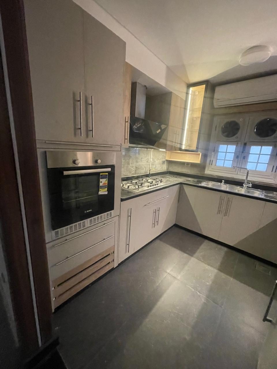Bright Interiors finishing work: kitchen u shape